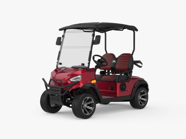 Ecopwr Golfbil Cherry Red - Bild 2